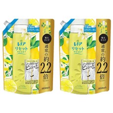 Lenor 蘭諾 日本原裝進口 衣物柔軟劑特大補充包 橙橘+馬鞭草, 1.05L, 2包
