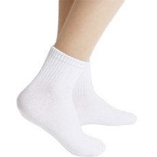Sockpiens 女款優質短筒鬆緊帶襪 10雙