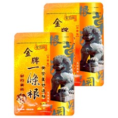 金聚福 金牌金門一條根 黃金薑舒適貼 加強型, 7入, 2包