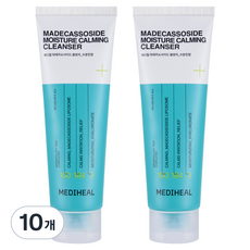 메디힐 마데카소사이드 수분 진정 클렌징폼, 120ml, 10개