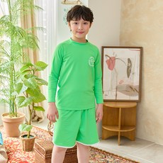 Uravi 兒童標準海豚防曬泳衣短褲套裝