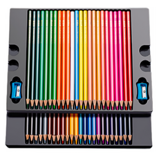 Simple Line 專業級油性彩色鉛筆, 48色, 1個