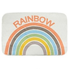 北歐絨毛地墊-09.彩虹-北歐絨毛地墊, 彩虹