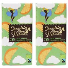 Chocolate From Haven 72%橘子巧克力片, 100g, 2片