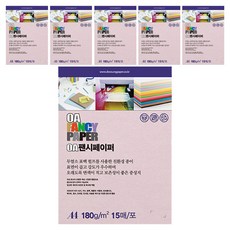 DOOSUNG PAPER OA美術紙 A4 180g R05, 6包