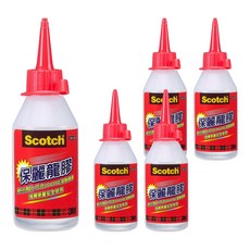3M Scotch 保麗龍膠, 修補黏著容易淨手水洗方便, 5瓶