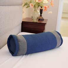 Sarang Yegam 壓紋圓形枕套, 藍色, 1入