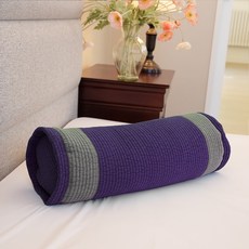 Sarang Yegam 壓紋圓形枕套, 紫色, 1入