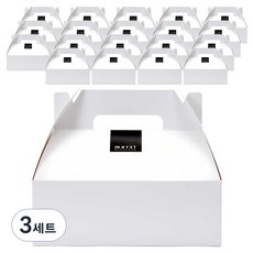 indi.k 大型手提盒 20入 + Merci 現代風貼紙 20入, 3套, 白色+黑色