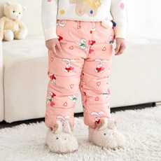 WALTONKIDS 女童款愛心兔子雪橇褲