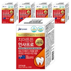 JW중외제약 치아튼튼 인사프로, 5개, 60정