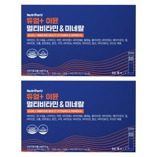 Dual複合維他命礦物質保健劑, 30瓶, 2盒