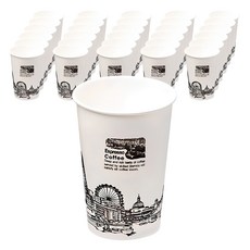더빈썸 런던 종이컵 380ml, 100개입, 1개