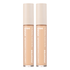 INNISFREE 輕薄透服貼遮瑕膏 7g, 02 Peach Beige, 2支