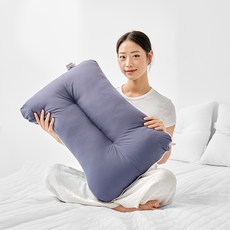 아임리빙 빨아쓰는 고밀도 워싱 베개, 차콜, 1개