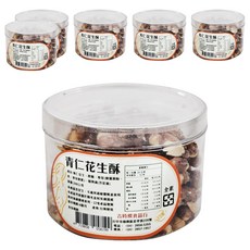 吉時饌 青仁花生酥 台灣製造, 240g, 6罐