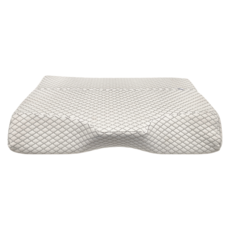 Mimo 米夢家居 蝶型護頸枕 秒變仰睡側睡 止鼾灌模記憶中低枕 (密度55), 61 x 35 x 11.3cm, 1個