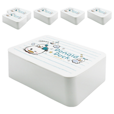 收納王妃 TSUM 濕紙巾盒, 藍線唐老鴨, 6個