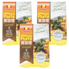 QUA-QUALITY 葵果 好食樂系列 黃咖哩醬, 50g, 3盒