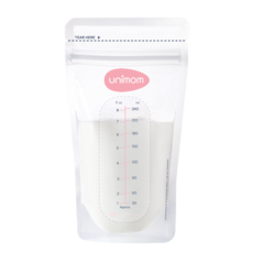 unimom 韓國製造 母乳儲存袋 240ml, 1個, 100入