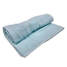 non-no 儂儂 最乾淨浴巾 棉紗, 台灣製, 100%純棉, 68x136公分, 藍色, 1條