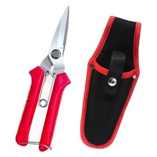 World Clean 多功能園藝剪+黑色剪刀套, 1套