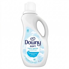 Downy 超濃縮溫和親膚衣物柔軟精, 1310ml, 1瓶
