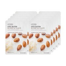 THE FACE SHOP 菲詩小舖 磨製乳木果油面膜, 1片, 10片