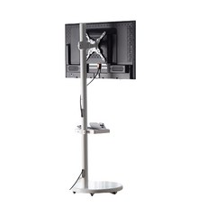 LDL MOUNT 最大 109.22cm 三星 StanbyME 風格移動式電視支架, APL-SCVW(霧面白色)