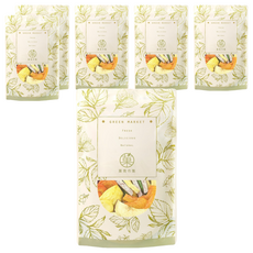 GreenMarket 菓青市集 綜合蔬果脆片 低溫烘焙保留原味 多種蔬果一次滿足, 180g, 6包