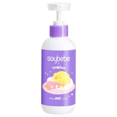 soybebe 辛比的怪怪屋聯名Ato孩童保濕乳液, 300ml, 1瓶