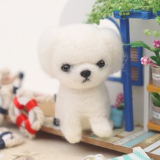 ARTJOY DIY 羊毛氈套組, 北京犬, 1個