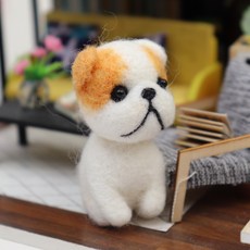 ARTJOY DIY 羊毛氈套組, 西施犬, 1個