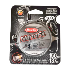 Berkley 貝克力 NanoFil 奈晶線 釣線 編織線, NF15014-CM, 1捲
