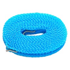 앞날앤 미끄럼방지 야외 캠핑 빨래줄 3m, 블루, 1개