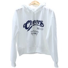 Lalaon Chewy字母印花連帽T恤