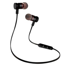 아크로 블루투스 자석형 스포츠 이어폰, ACRO REEL, 블랙