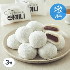아끼니 찹쌀떡 (냉동), 50g, 16개입, 3개