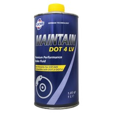 FUCHS 福斯 MAINTAIN 4號煞車油 1L, DOT 4 HT, 1瓶