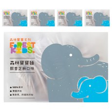 FOREST NOODLES 森林麵食 森林寶寶麵 醇香芝麻, 無鹽低鈉零負擔, 無添加化學添加物, 適合七個月以上寶寶, 320g, 5盒