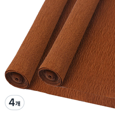마다꾸미 주름 구김지 26 브라운, 50 x 250 cm, 4개
