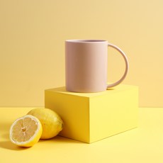 BOWLBOWL 馬克杯 600ml, 粉紅色, 1個