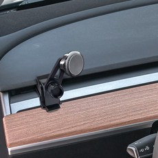 obsidian 特斯拉舊款 Model 3 Model Y 專用 超強力磁吸儀錶板手機相容支架, 1個, 混合色