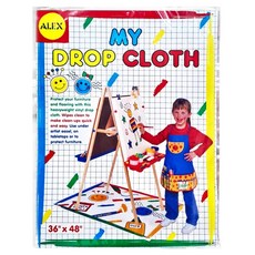 ALEX 繪畫保潔墊 91.4 x 121.9cm 塑膠滑面好清洗, 多色