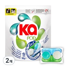 카포드 브라이팅 초고농축 세탁 섬유유연제겸용캡슐세제, 2개, 35개입