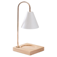 理享家 可調光 融蠟燈/經典造型蠟燭燈/暖燭燈/香氛蠟燭 專用燈台 鹵素燈泡 2個, 白色