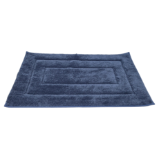 吸水絨毛地墊 回型 珊瑚絨材質 40*60cm 多色可選, 80 x 50cm, 湛藍色, 1個
