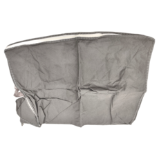 E.dot 大容量竹炭衣物棉被收納袋 橫式 58x43x33.5cm 橘色/灰色/藍色, 58 x 43 x 33.5cm, 1個