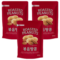 豐富的棕櫚堅果炒花生, 300g, 3個