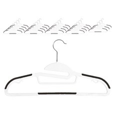 율앤홈 360도 회전 미끄럼방지 슬림 옷걸이, 20개, 블랙